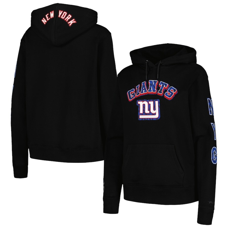 

Пуловер с капюшоном Pro Standard New York Giants, черный