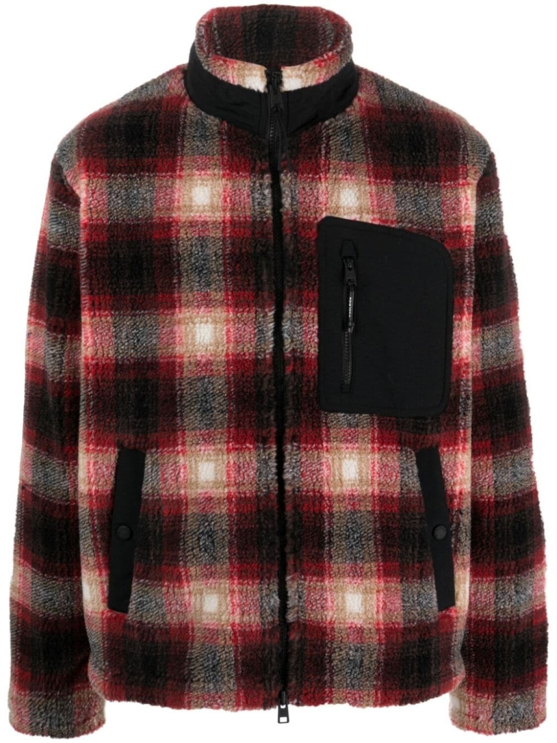 

Woolrich куртка в клетку, черный