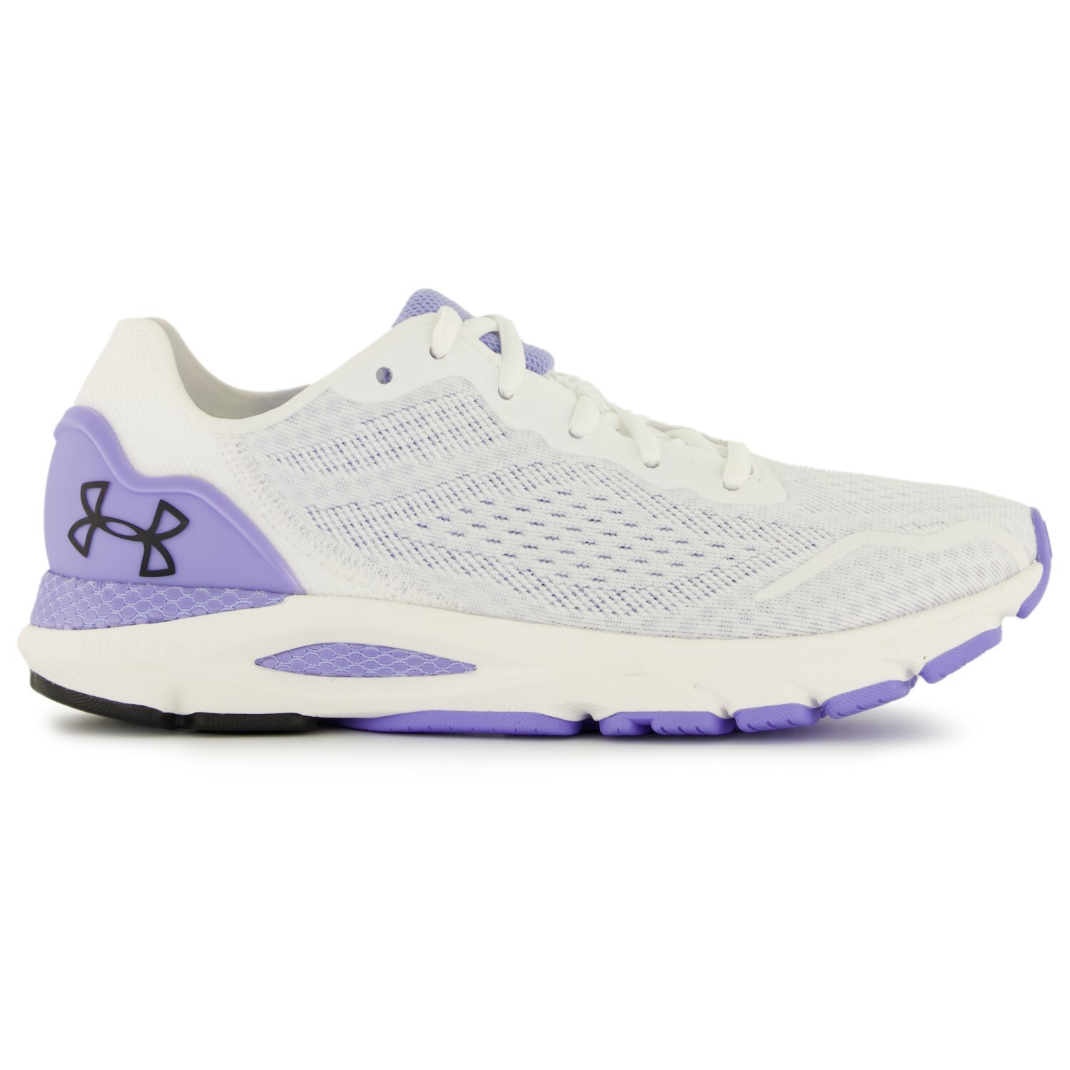 Беговая обувь Under Armour Women's HOVR Sonic 6, цвет White/Purple Ice/Black кроссовки under armour hovr sonic 6 цвет black black metallic gunmetal