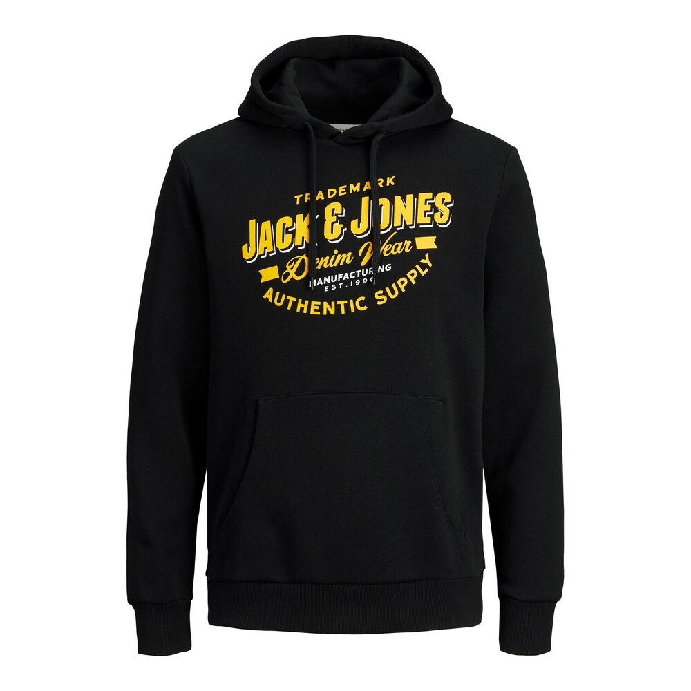 

Толстовка Jack & Jones Hooded Logo, черный