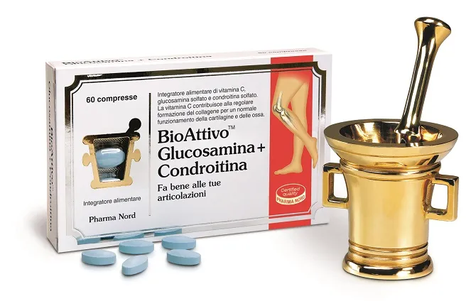 

Pharma Nord BioActive глюкозамин+хондроитин 60 таблеток Bioattivo