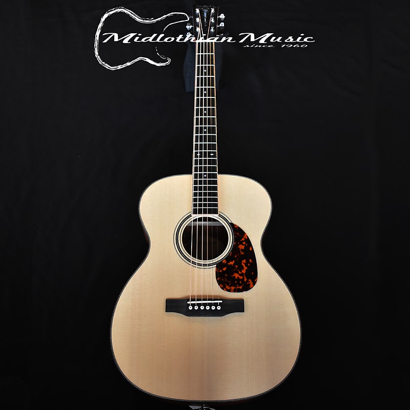 Акустическая гитара Larrivee OM-40 - Koa Special Edition - Acoustic/Electric Guitar w/Case & Element VTC Pickup framus fp 14 m vs legacy series