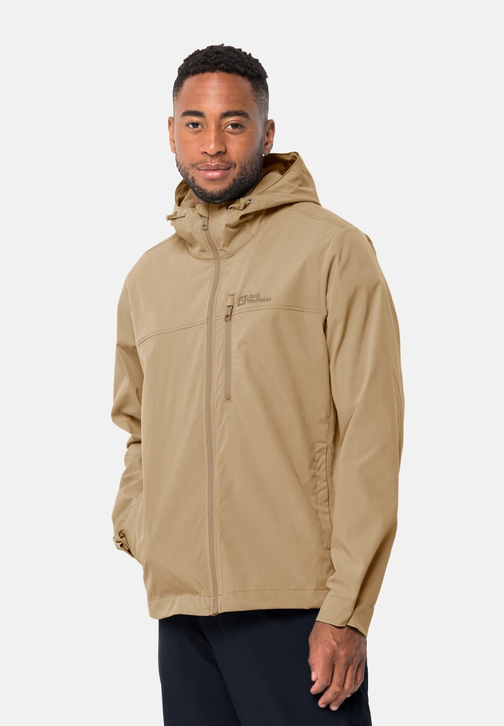 

Куртка для активного отдыха DESERT WIND M Jack Wolfskin, цвет sand storm