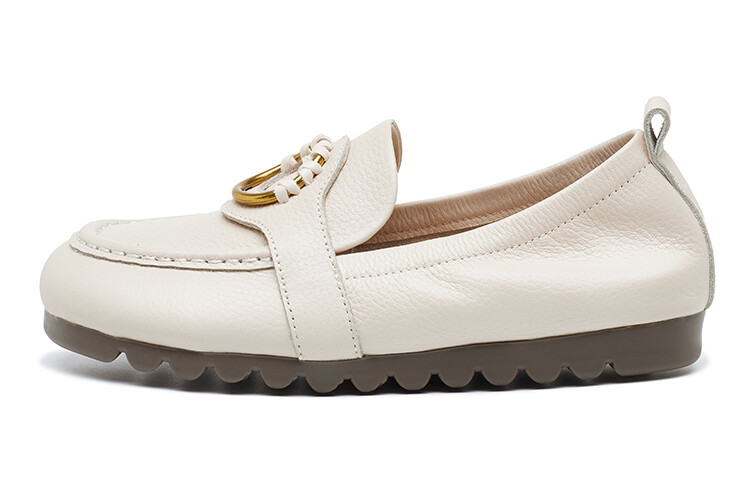 

Туфли женские повседневные Women's Casual Shoes Women's Oulisasi, кремовый