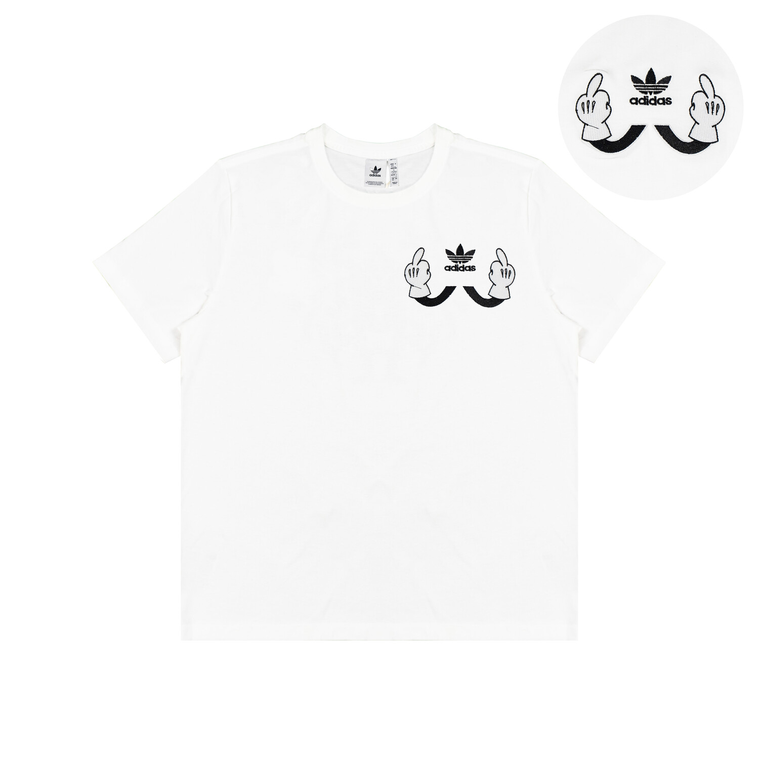 

Футболка унисекс белая Adidas Originals, белый