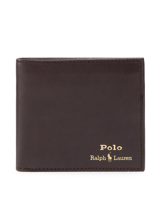 

Большой мужской кошелек Polo Ralph Lauren, коричневый