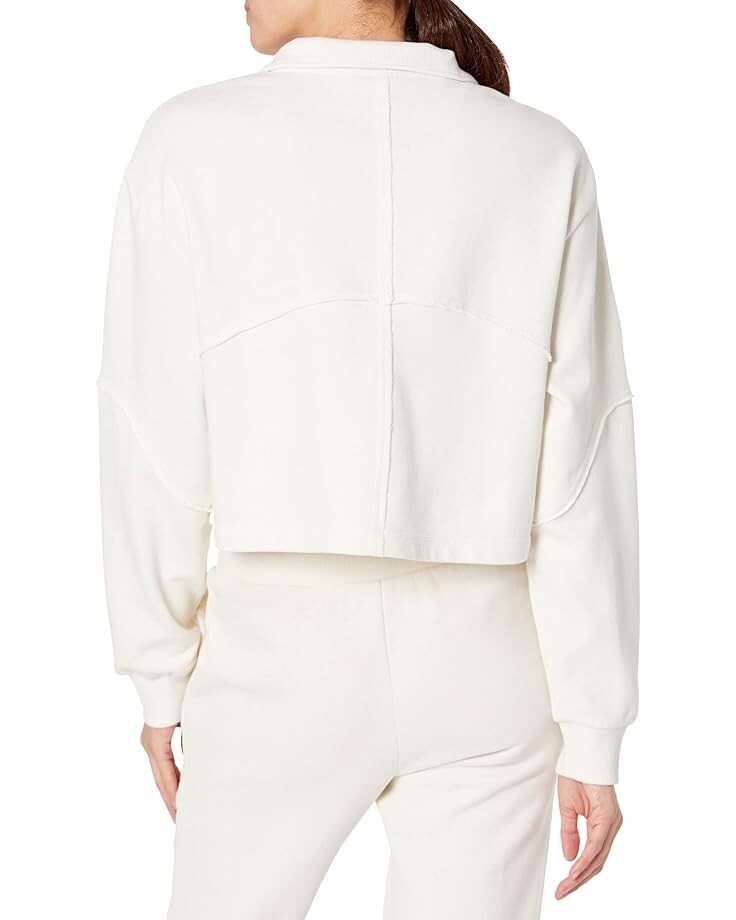 

Толстовка Sweaty Betty Revive 1/2 Zip Sweatshirt, цвет Lily White