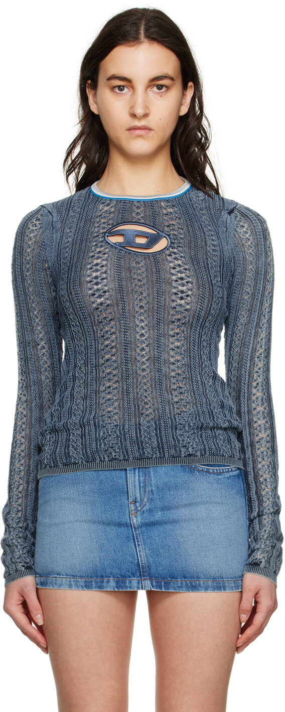 

Синий свитер Diesel M-Ikyla