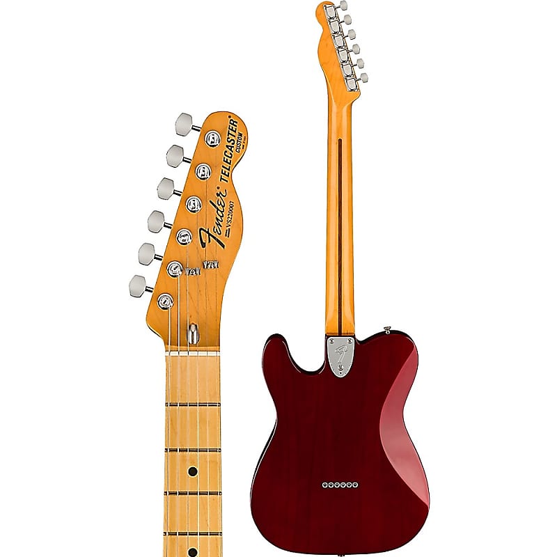 

Электрогитара Fender American Vintage II 1977 Telecaster Custom Maple Fingerboard Electric Guitar Wine