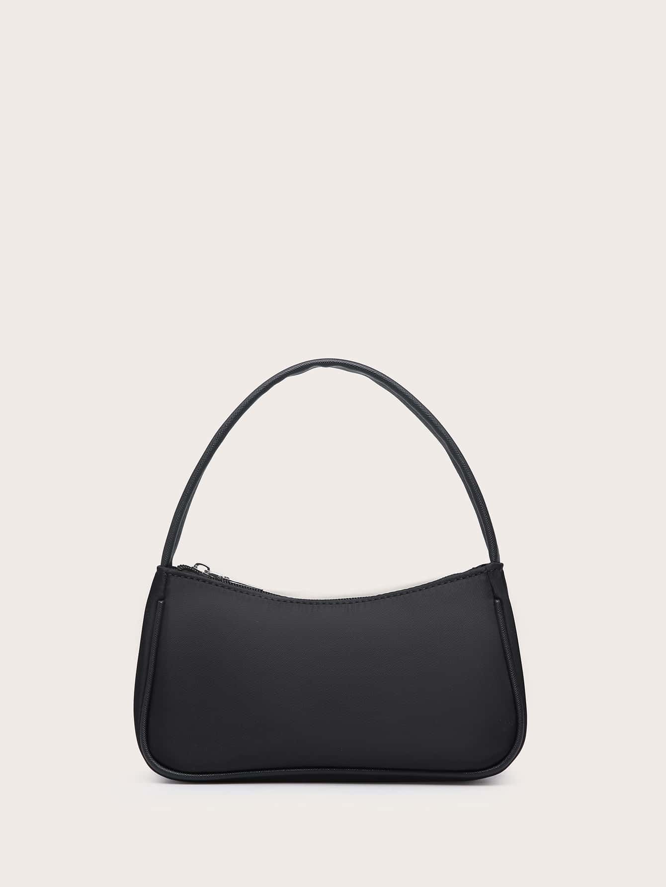 Женская сумка-саквояж, черный