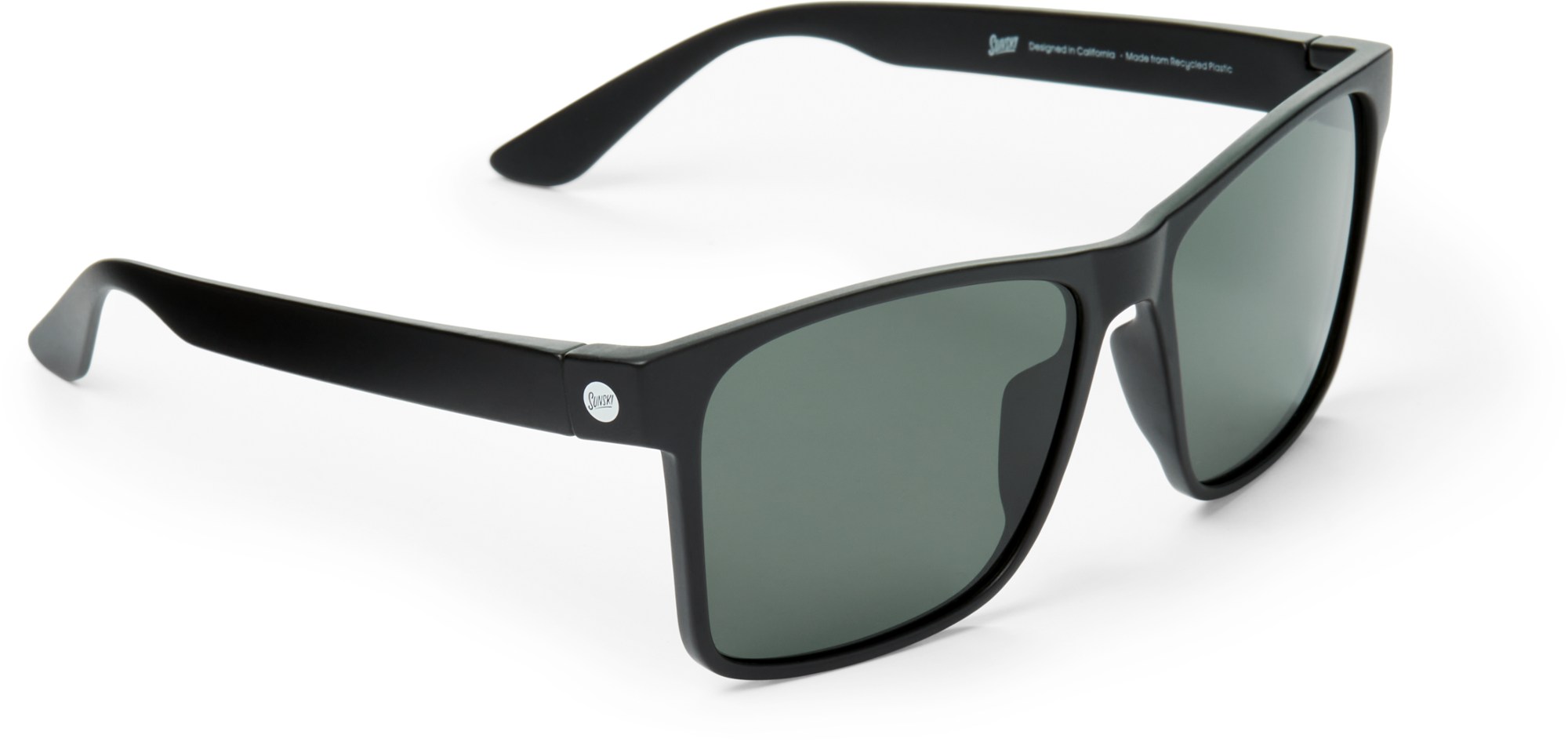 цена Поляризованные солнцезащитные очки Puerto Sunski, черный