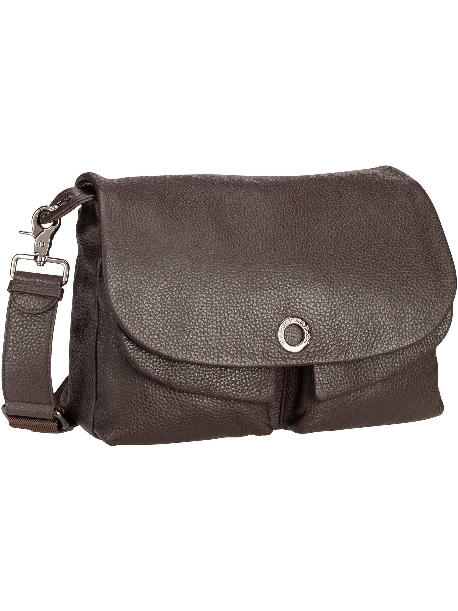 

Сумка через плечо Mandarina Duck Umhängetasche Mellow Leather Shoulder Bag FZT23, цвет Mole