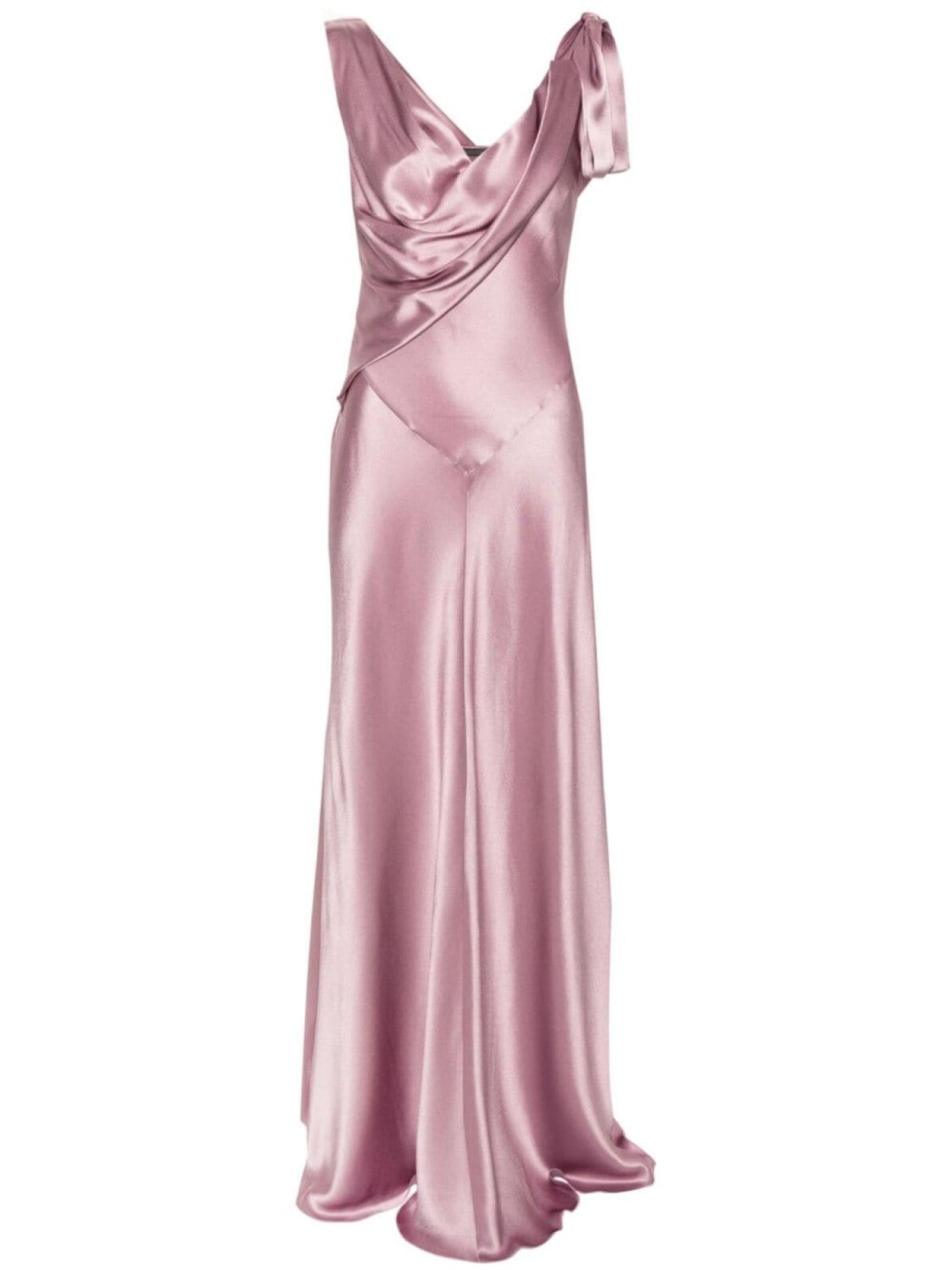 

Alberta Ferretti платье с драпировкой, фиолетовый