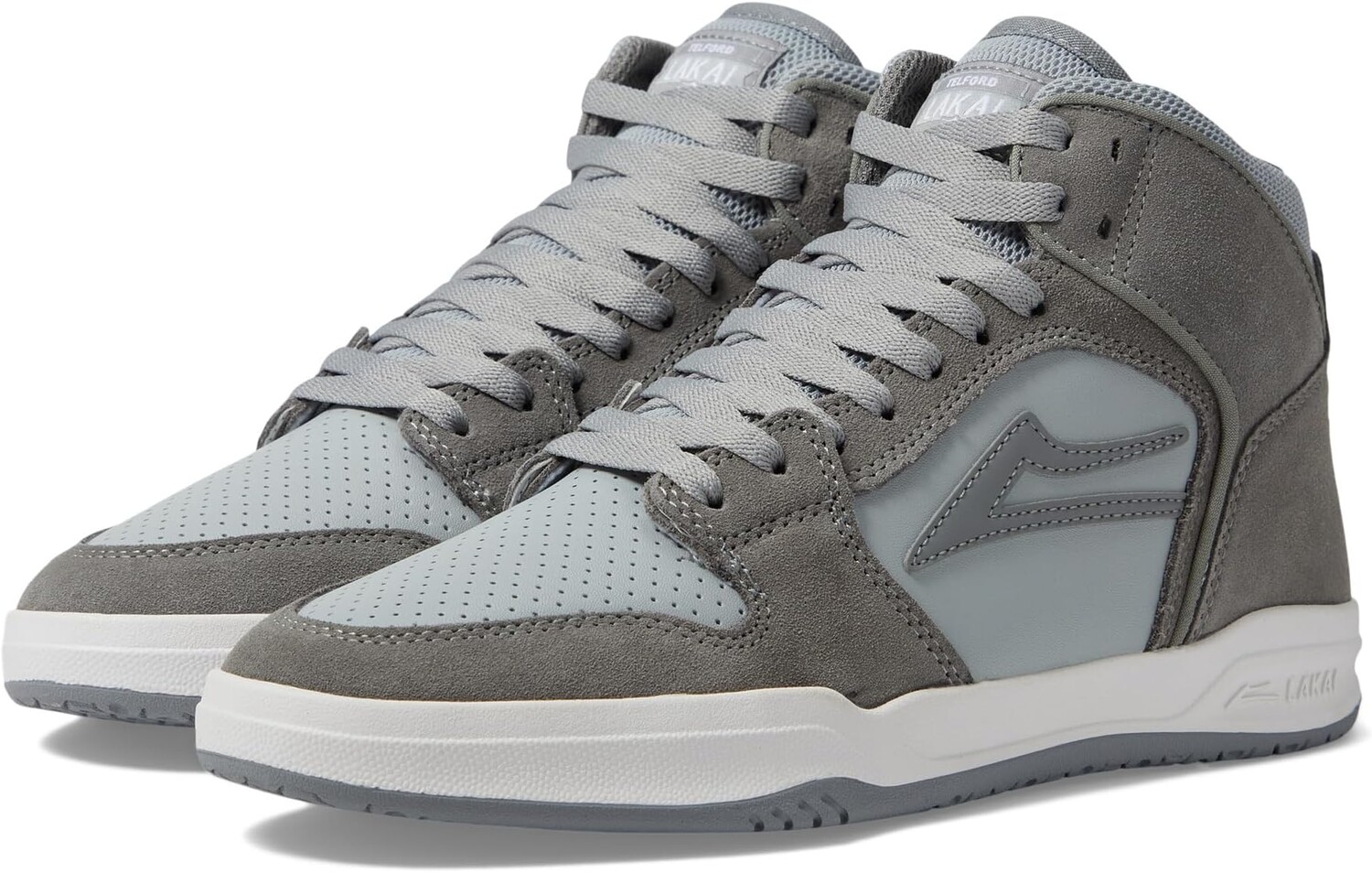 

Кроссовки Telford Lakai, цвет Grey/Light Grey Suede