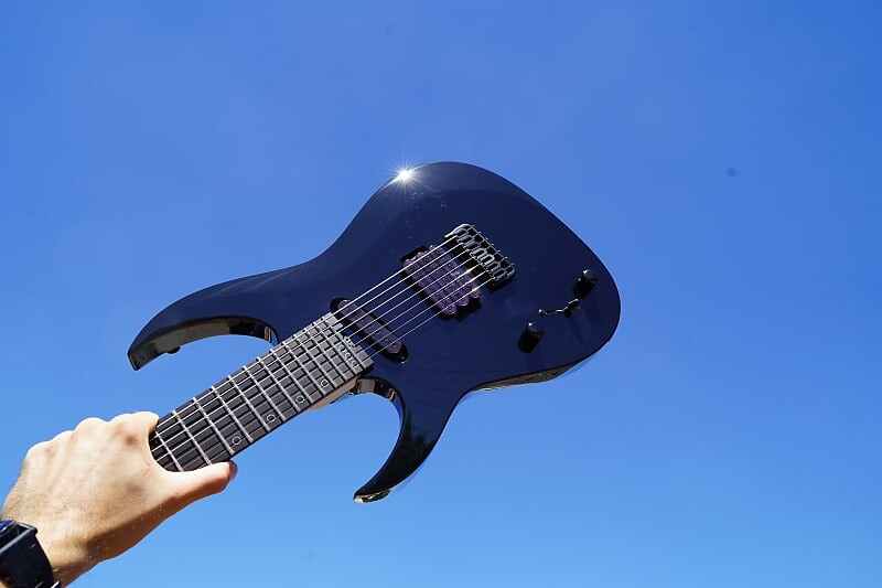 

Электрогитара Schecter DIAMOND SERIES Sunset-7 Triad Gloss Black Left Handed 7-String Electric Guitar