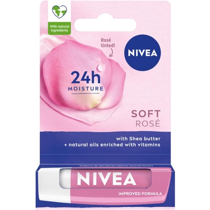 Питательная губная помада NIVEA Soft Rose 4,8 г