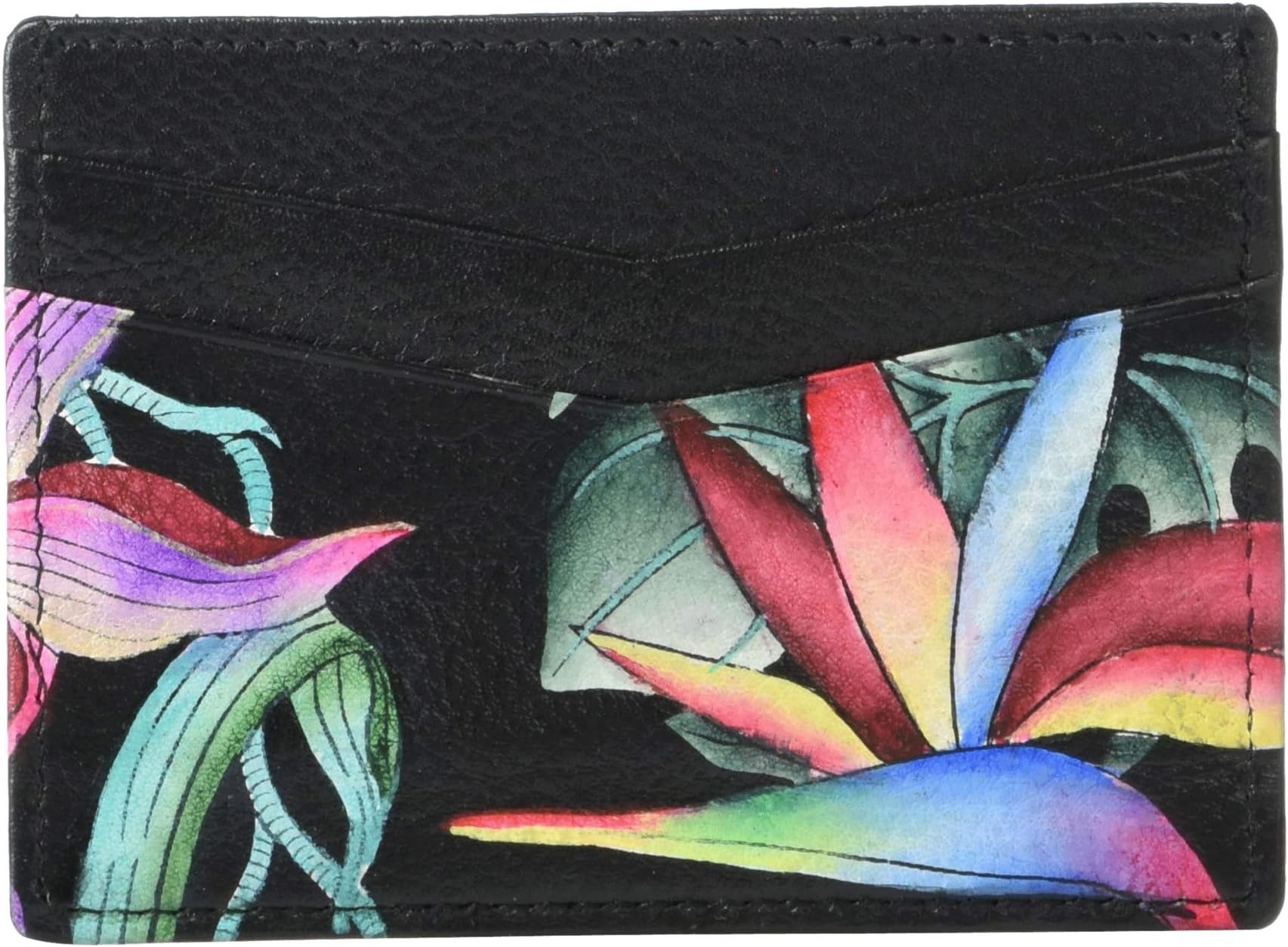 

Кошелек Credit Card Case 1032 Anuschka, цвет Island Escape Black