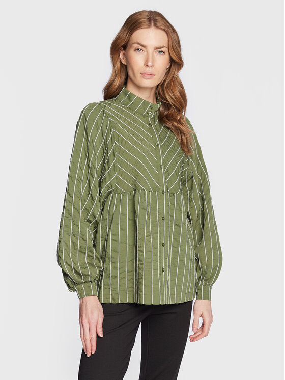Рубашка стандартного кроя Moss Copenhagen, зеленый цена и фото