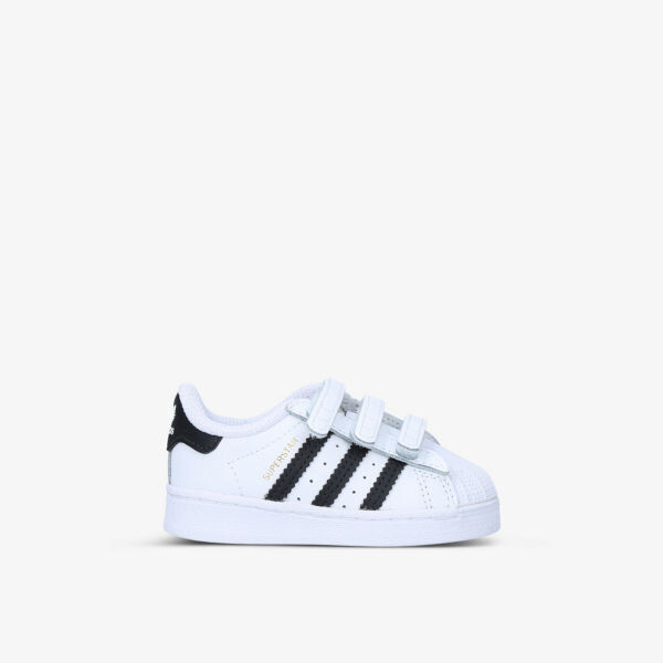 

Кожаные кроссовки Superstar 2-4 года Adidas, черный