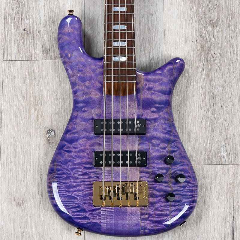 Басс гитара Spector USA NS-5XL 5-String Bass, Pau Ferro Fretboard, Ultra Violet Purple