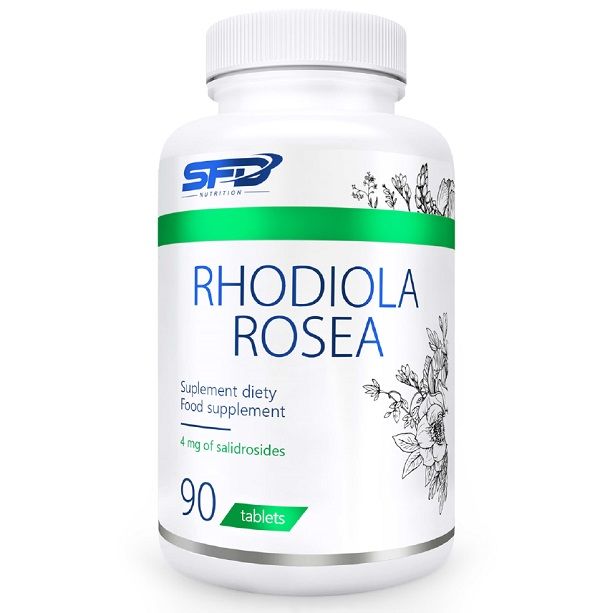 SFD Rhodiola Roseaпрепарат, поддерживающий работу нервной системы и улучшающий память и концентрацию, 90 шт.