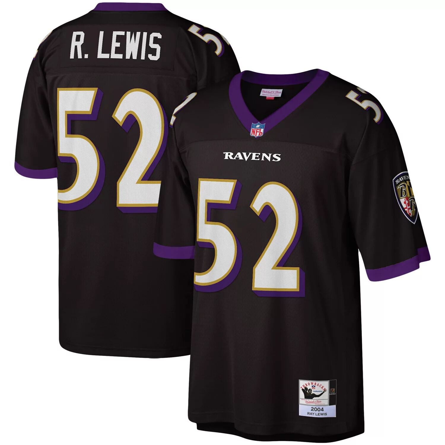 

Реплика мужского джерси Mitchell & Ness Ray Lewis Black Baltimore Ravens Legacy