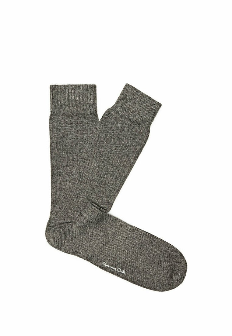 Носки Massimo Dutti, серый носки massimo dutti long with microribbing серый