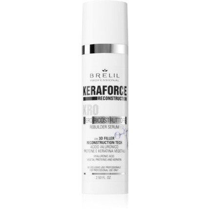 

Brelil Professional Сыворотка для восстановления Keraforce с гиалуроновой кислотой - 75 мл