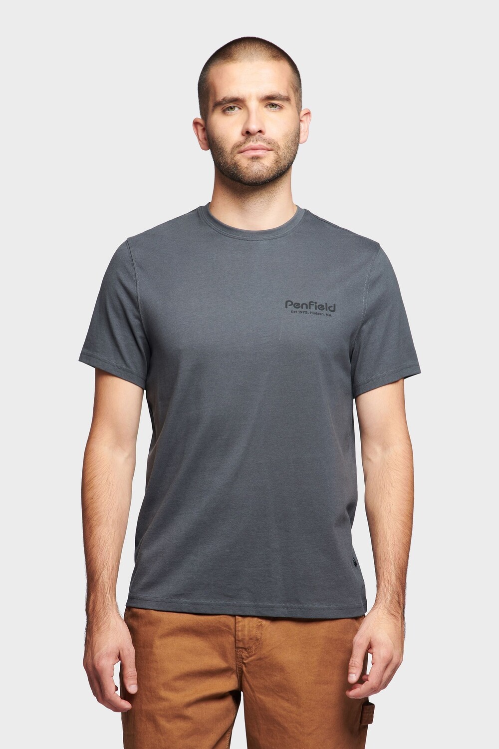 

Черная футболка с короткими рукавами и графикой на спине Penfield, черный