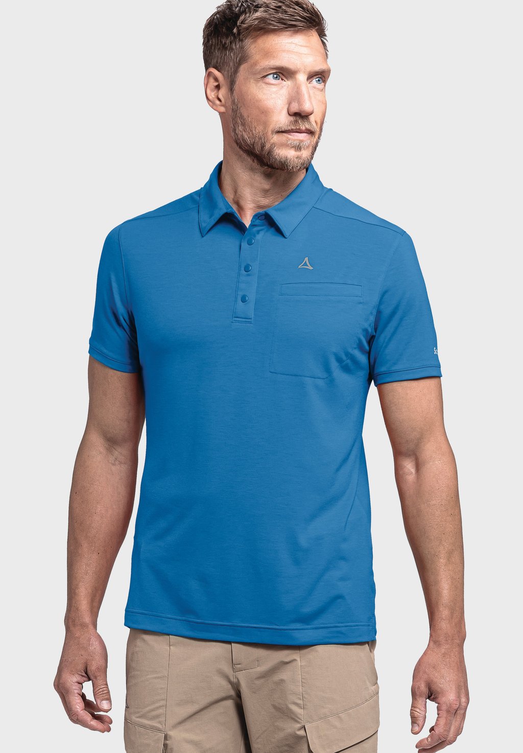 Рубашка поло RAMSECK Schöffel, цвет blau блузка рубашка graseck schöffel цвет blau