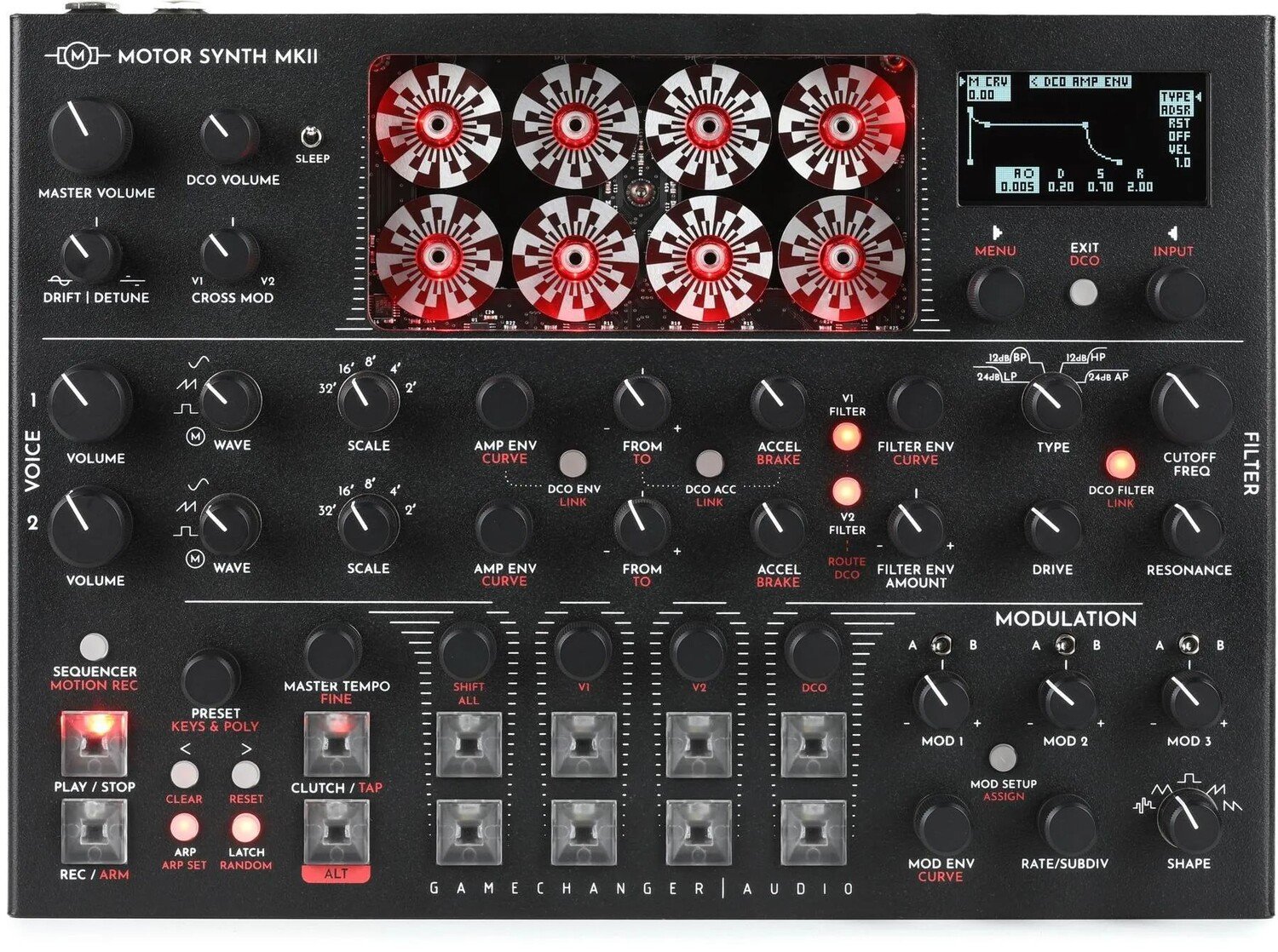 

Модуль электромеханического синтезатора Gamechanger Audio Motor Synth MkII