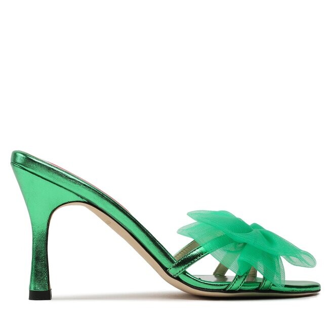

Шлепанцы Custommade Asla Metallic Bow 999624048 Metalic Green 365, зеленый