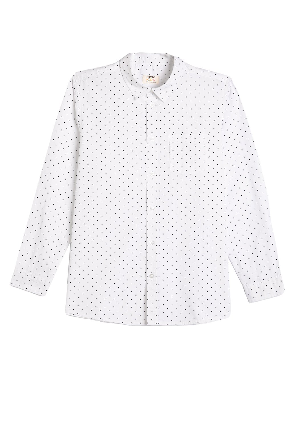 Рубашка POCKET DETAIL CLASSIC NECK Koton, цвет white