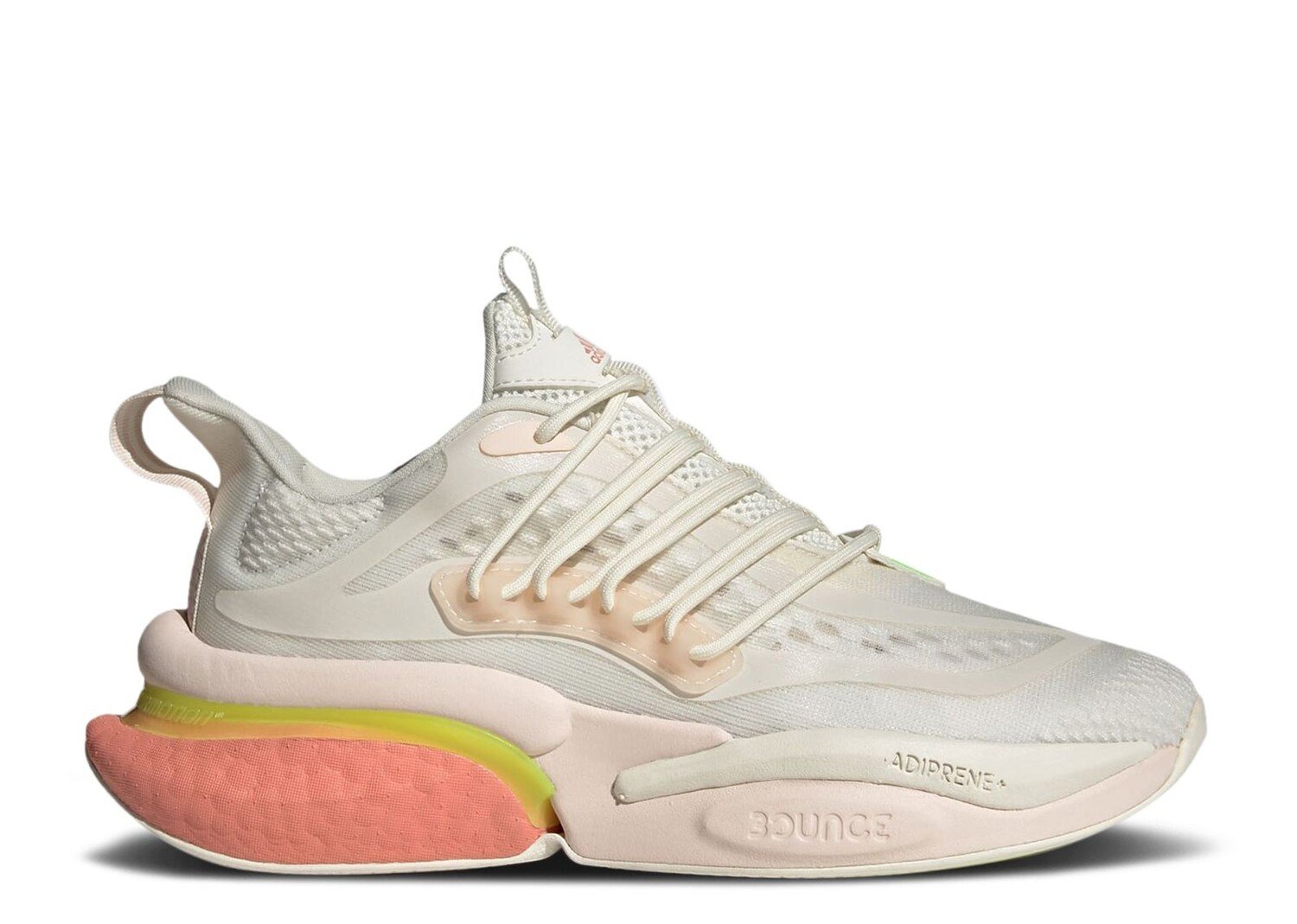 

Кроссовки adidas Wmns Alphaboost V1 'Off White Lucid Lemon', кремовый, Бежевый