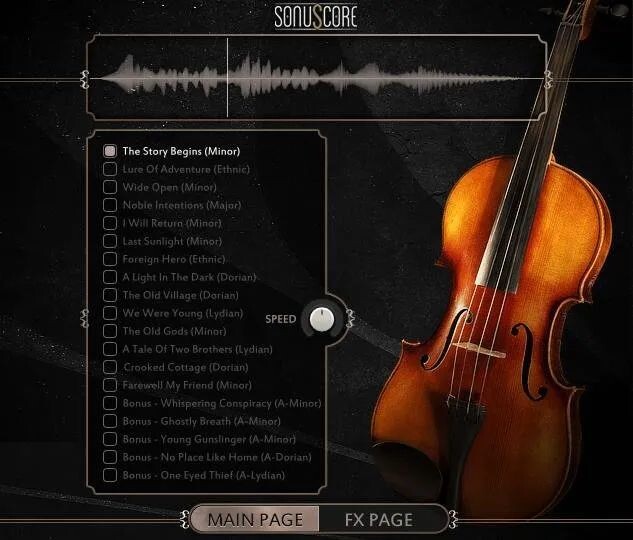 

Sonuscore Лирические скрипичные фразы Библиотека скрипки