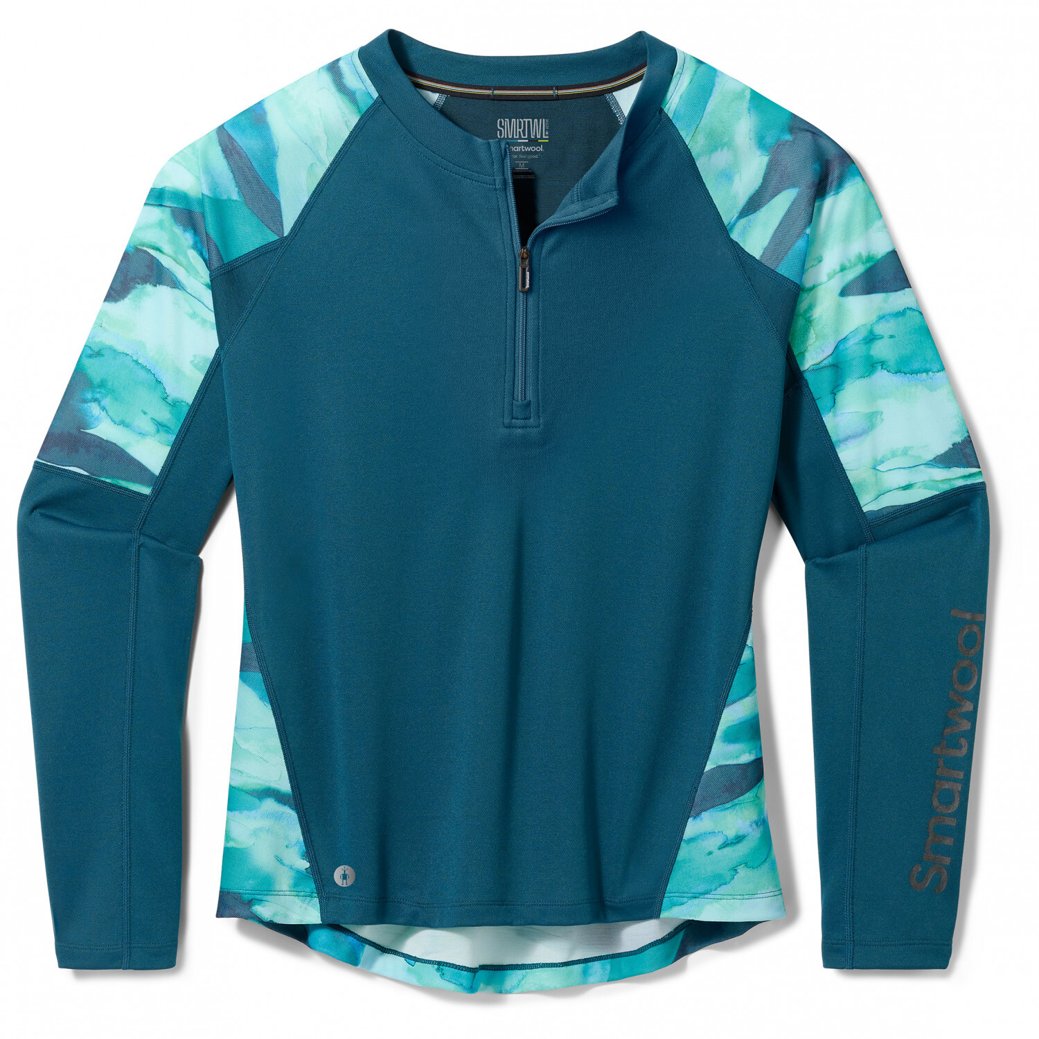 

Велосипедный трикотаж Smartwool Women's Mountain Bike Long Sleeve Jersey, цвет Twilight Blue