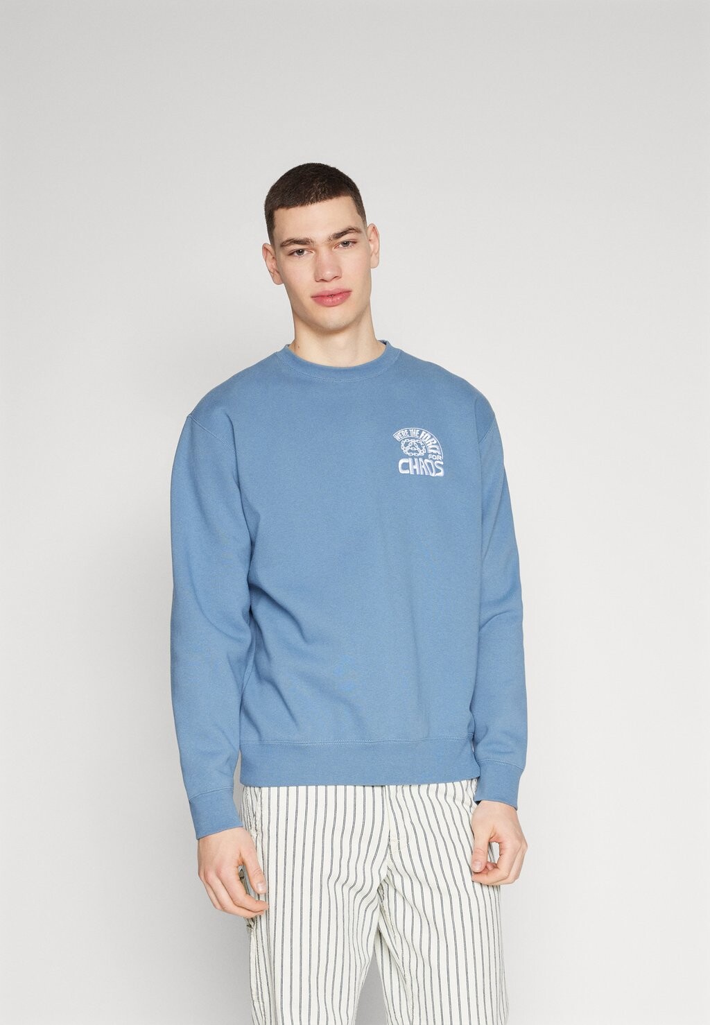 

Толстовка PEACE PROGRAM CREW UNISEX Obey Clothing, цвет coronet blue