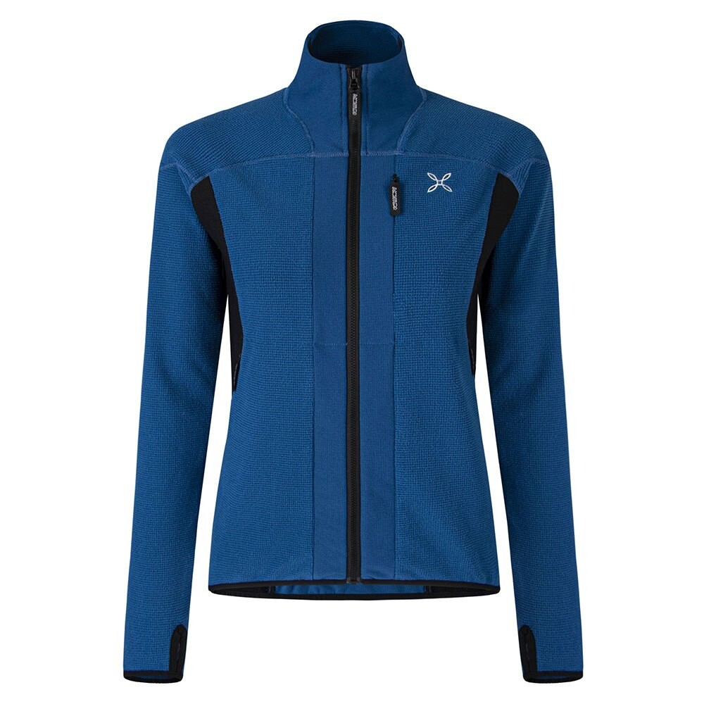 

Толстовка на молнии Montura Stretch Confort Fit Hooded, синий