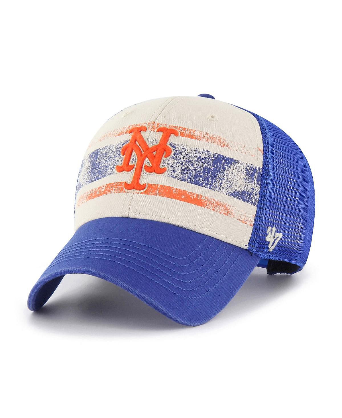 

Мужская регулируемая кепка Royal New York Mets Breakout MVP Trucker '47 Brand