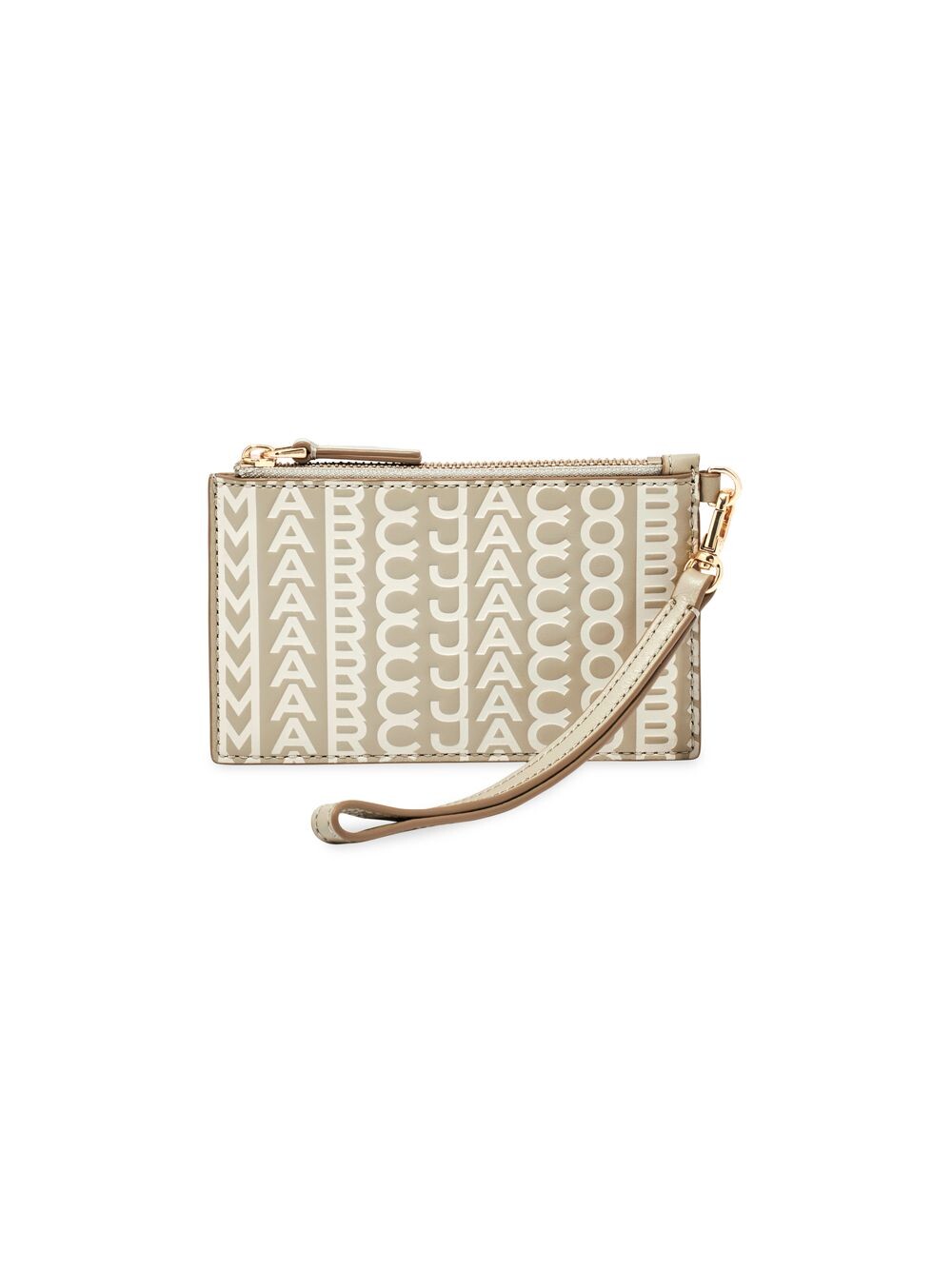 

Кожаный кошелек с монограммой Marc Jacobs, хаки