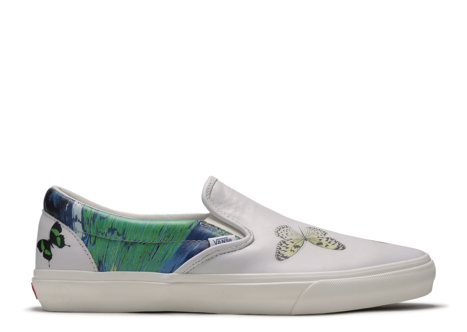 

Кроссовки Vans Damien Hirst X Classic Slip-On Vlt Lx 'Butterfly', кремовый, Бежевый