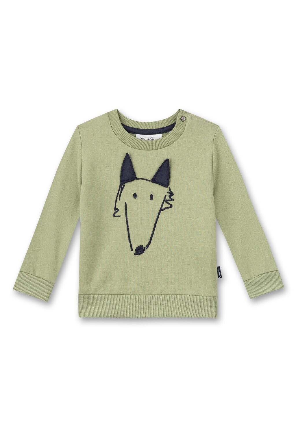 

Толстовка Sanetta Kidswear, цвет grün