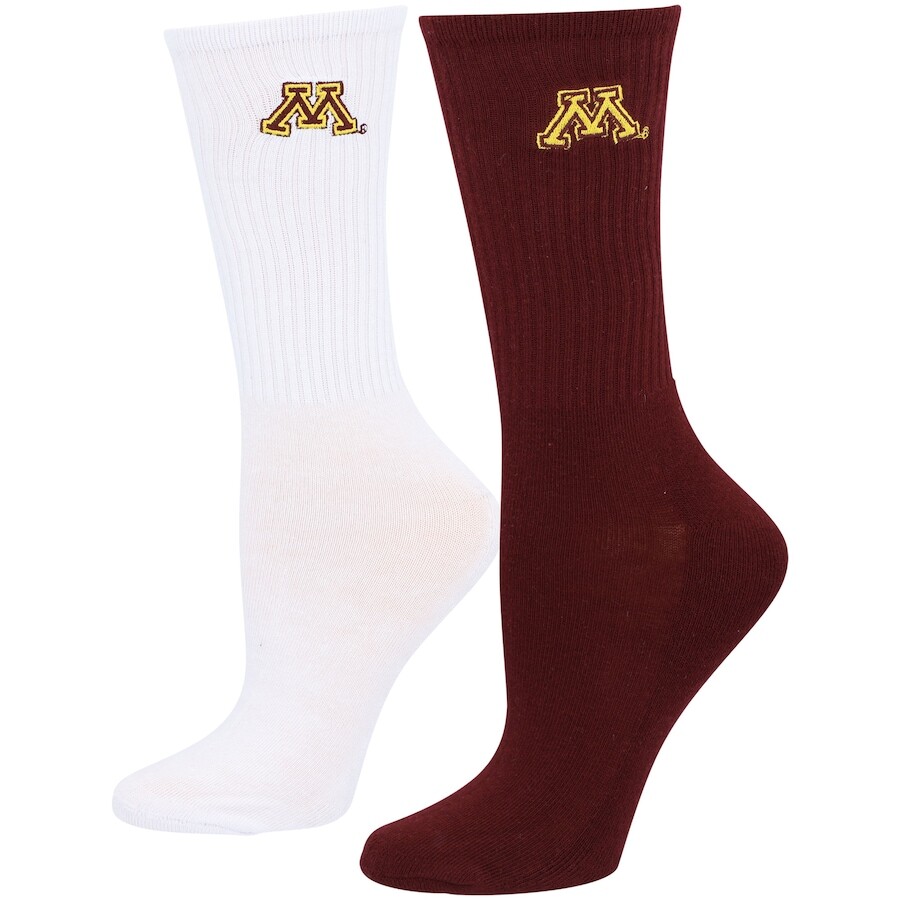 

Носки ZooZatz Minnesota Golden Gophers, бордовый