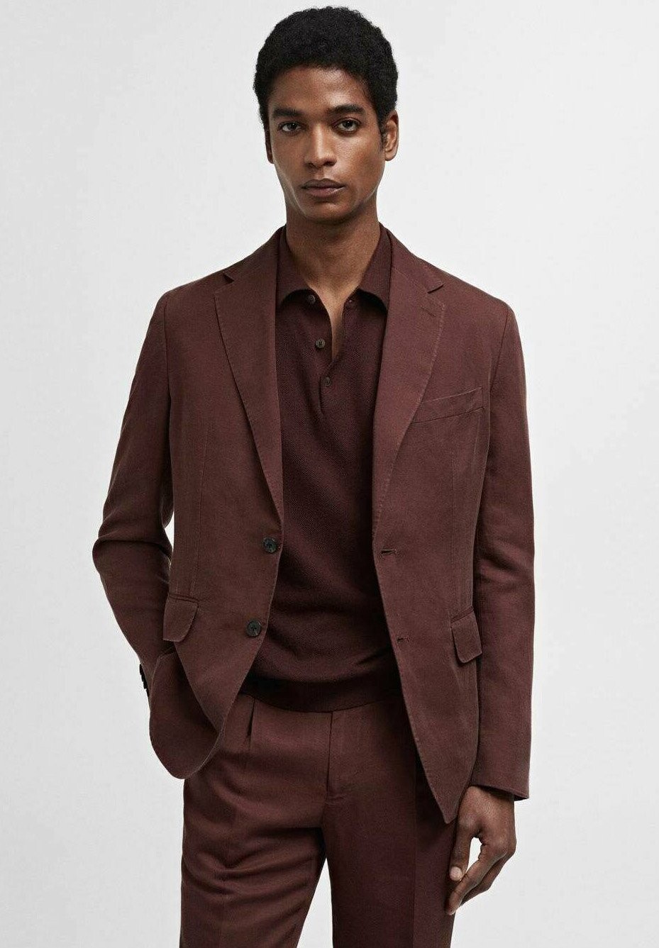 

Куртка SALERNO Mango, цвет burgundy