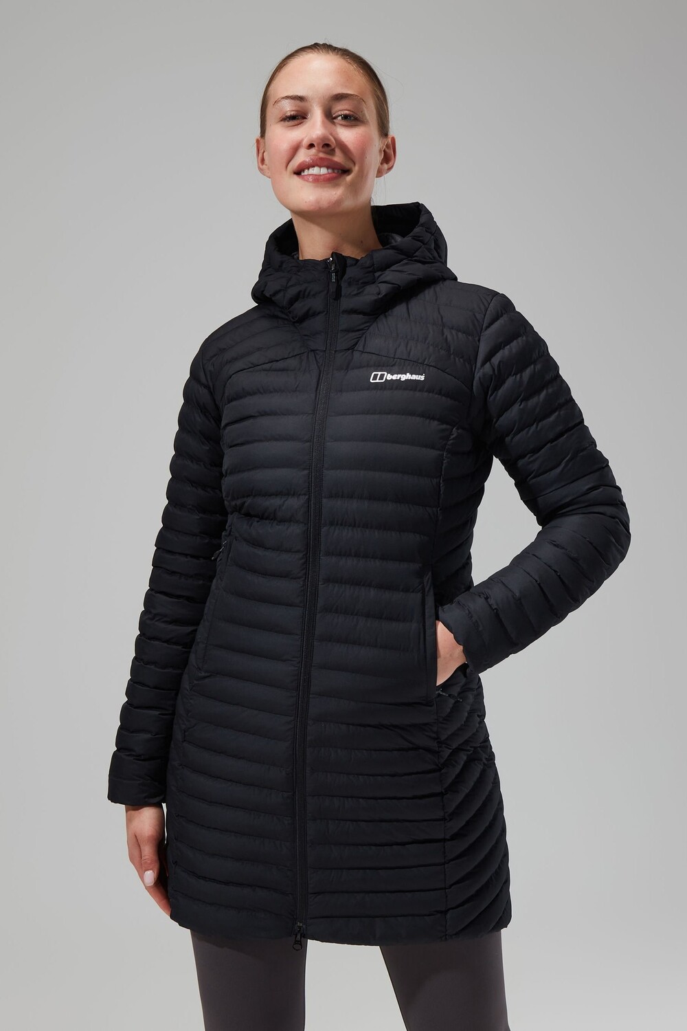 

Удлиненная куртка Nula Micro Berghaus, черный