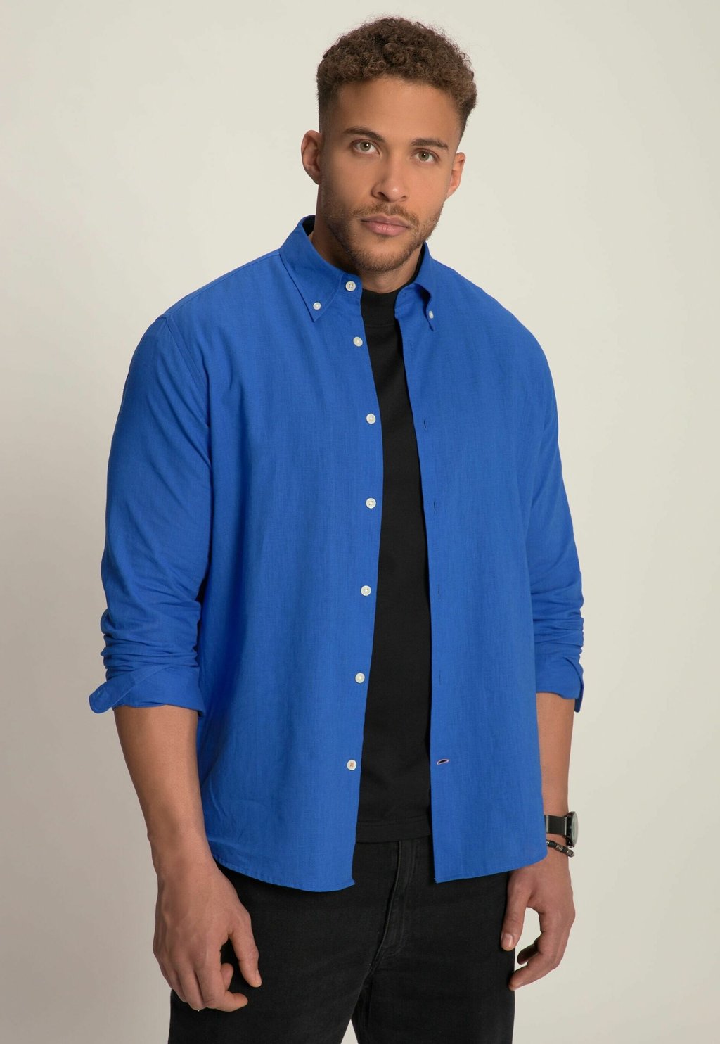 Рубашка STHUGE, цвет bleu fort