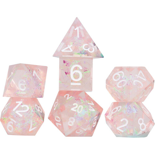 

Игровые кубики Sharp: Pink Fairy Dice Sets Sirius Dice