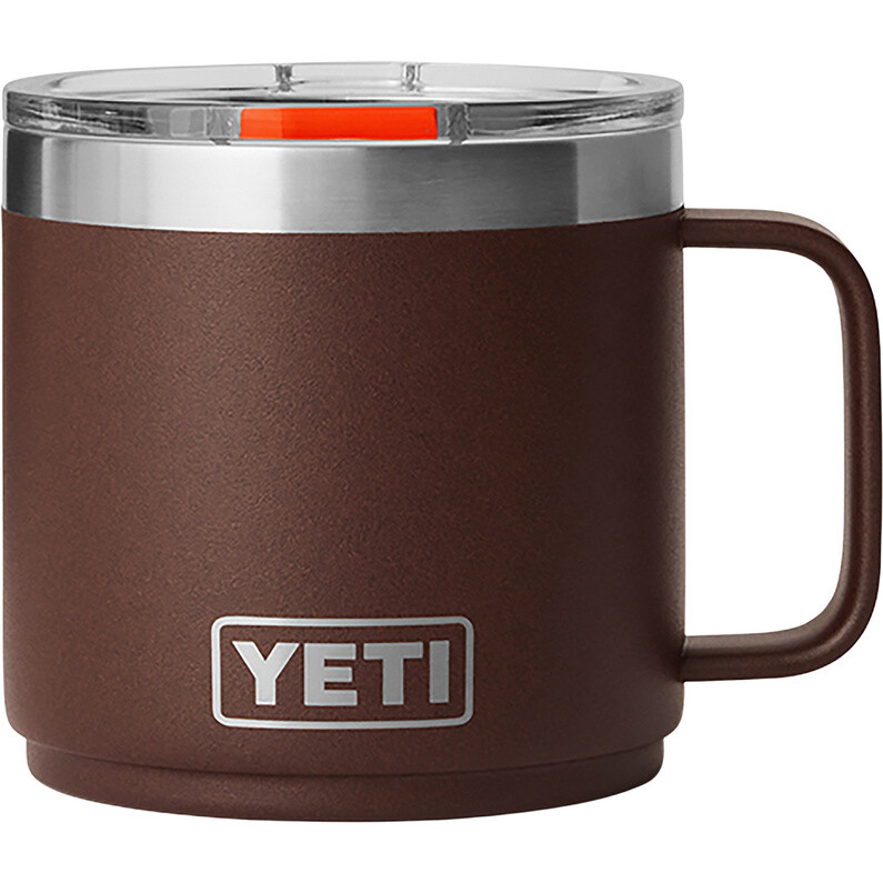 

Термокружка Rambler Mug 14 унций Yeti Coolers, коричневый