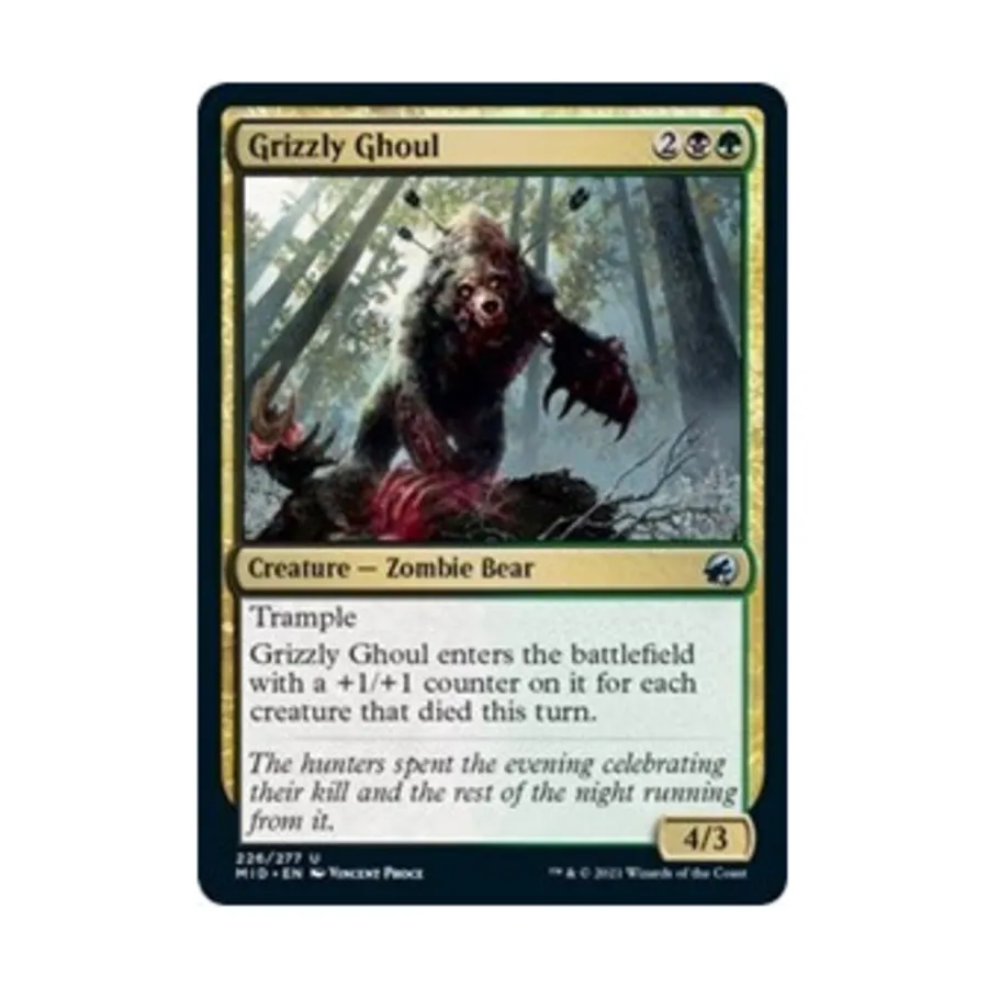 

CCG Гризли Вурдалак (U), MTG - Innistrad - Midnight Hunt