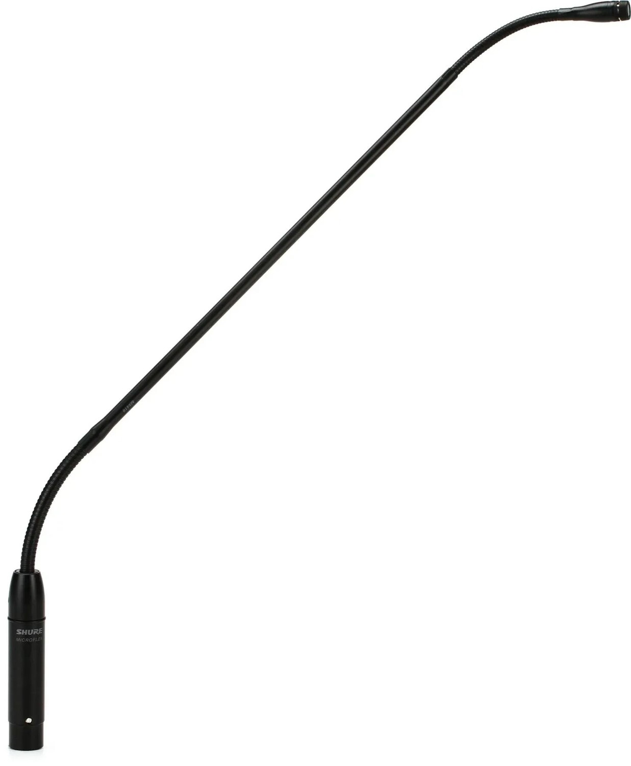 

Shure MX418/C 18-дюймовый кардиоидный микрофон на гибкой стойке с предусилителем